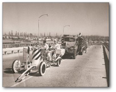 Old picture of paint truck